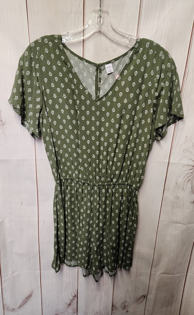 Old Navy Women's Size S Green Romper