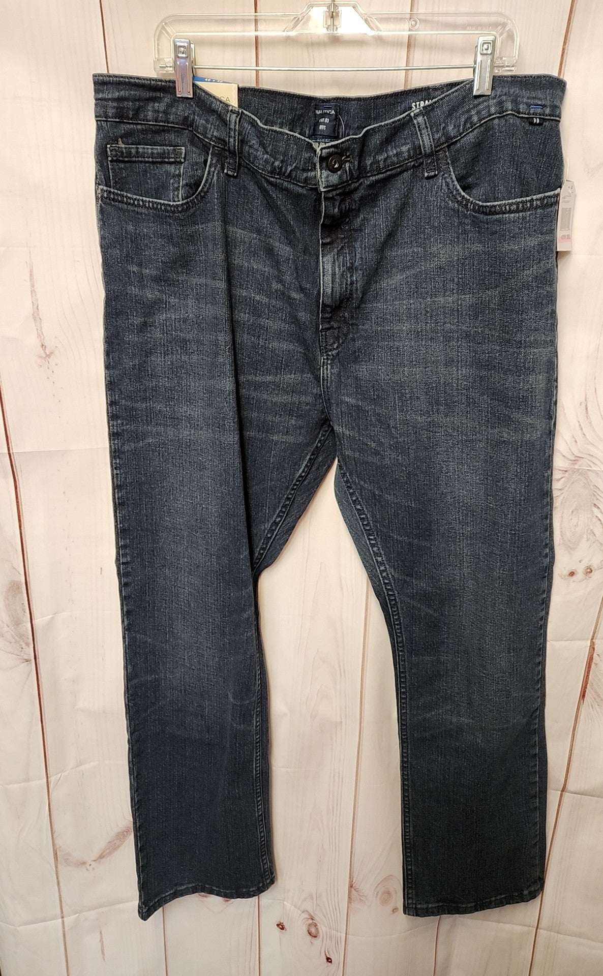 NWT Nautica Men's Size 40x30 Blue Jeans Straight