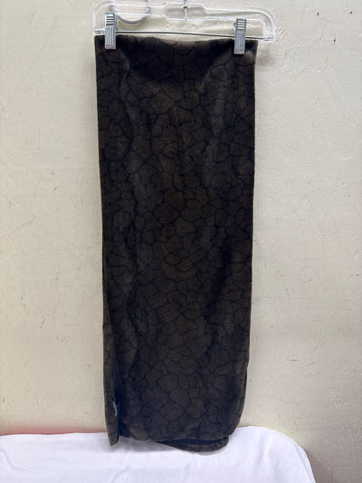 Black & Brown Dress Scarf