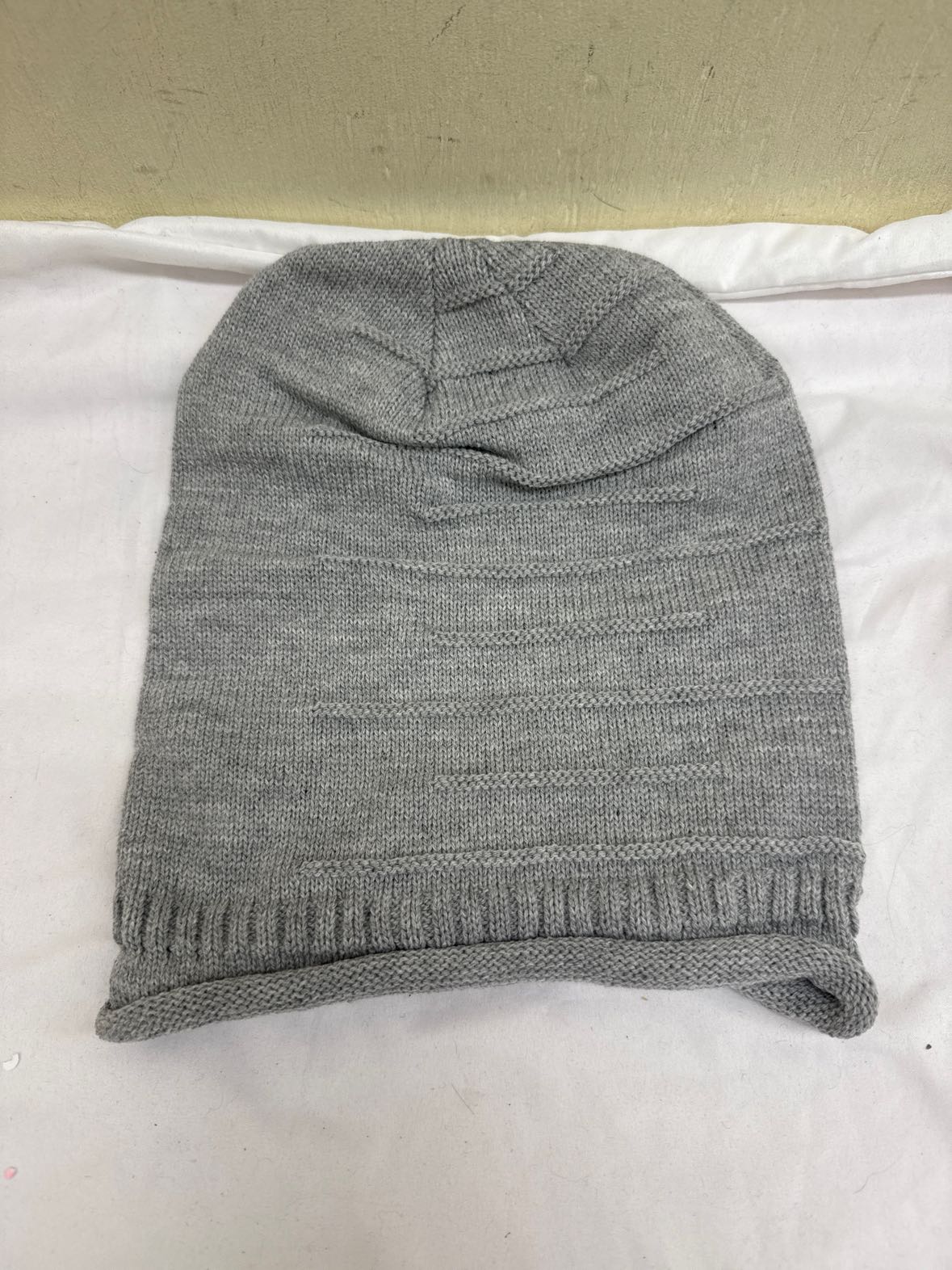 Gray Beanie Hat