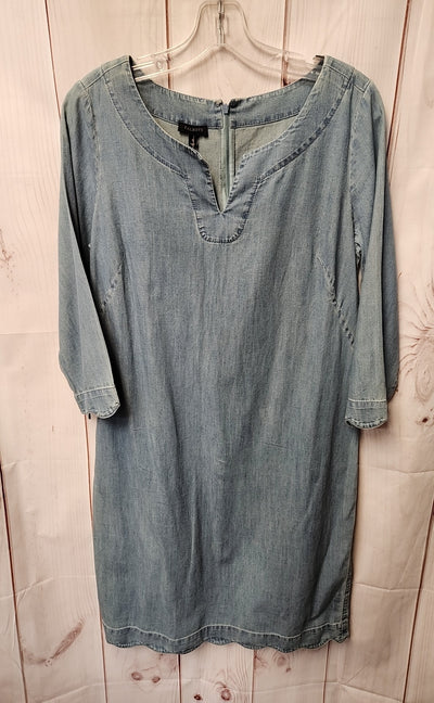 NWT Talbots Women's Size 6 Blue Dress