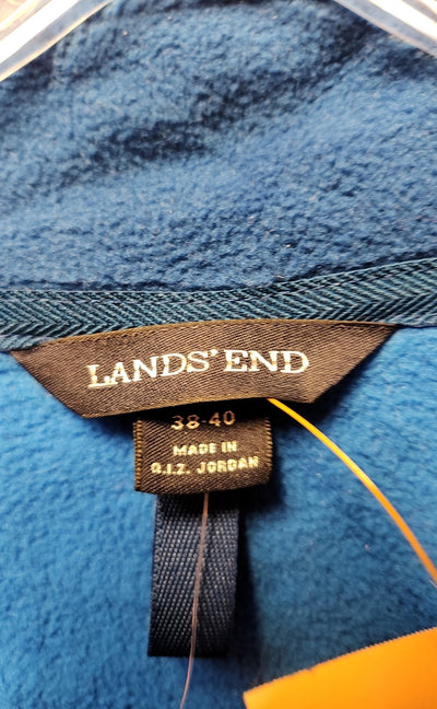 NWT Lands End Men's Size M Blue Jacket