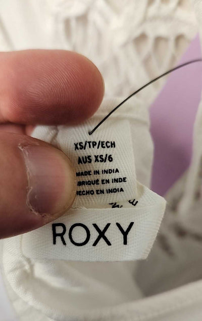 Roxy Women's Size XS White Cover-Up