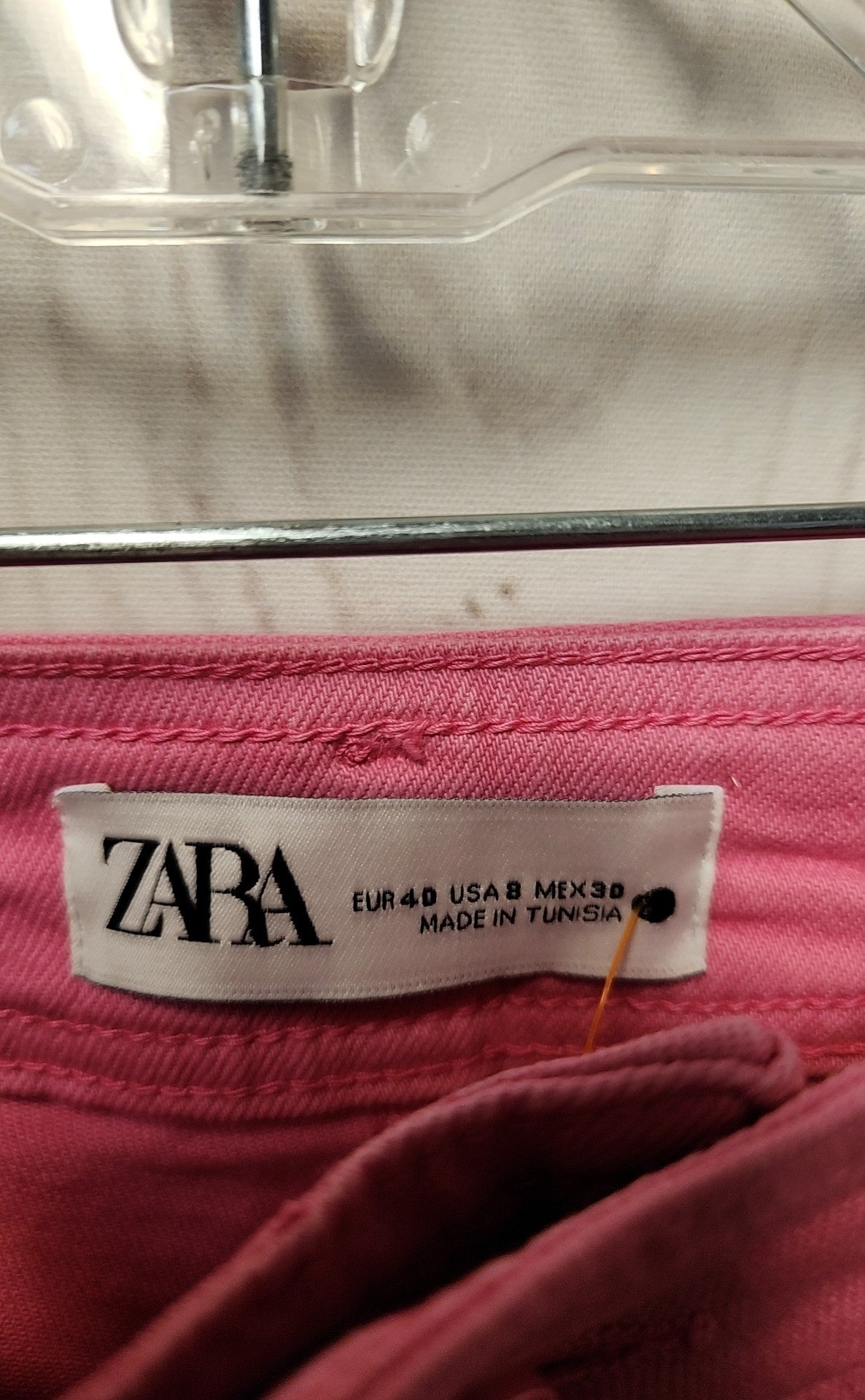 Zara Women's Size 29 (7-8) Pink Jeans