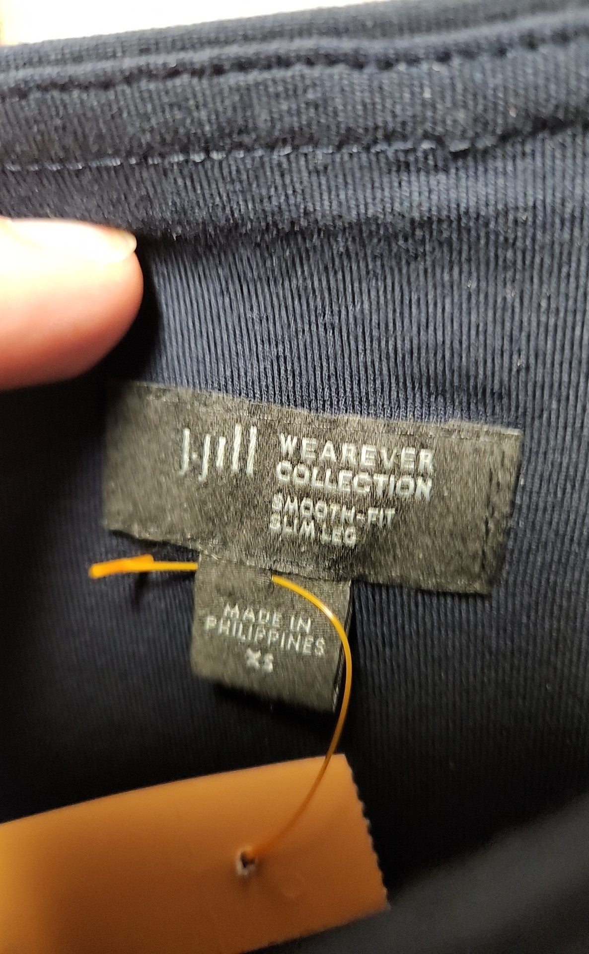 J Jill Wearever Collection Women's Size XS Navy Pants