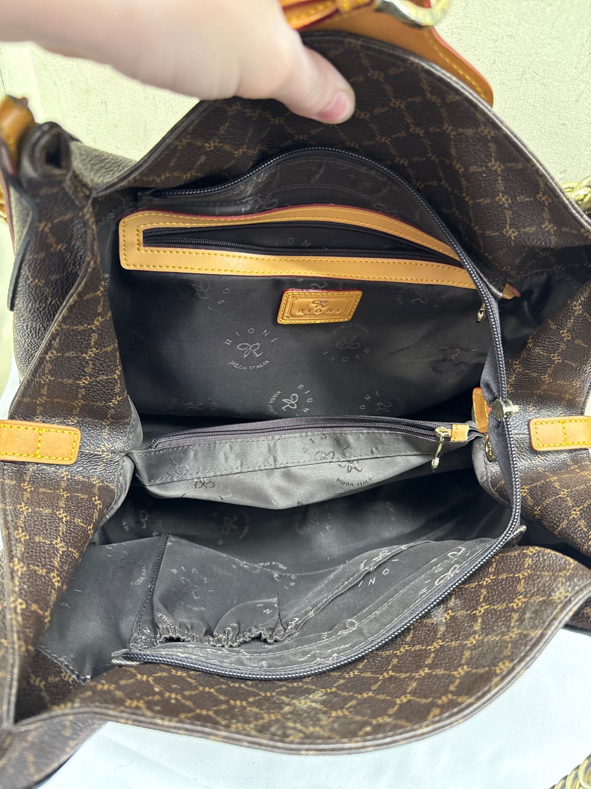 Rioni Brown Purse Bag