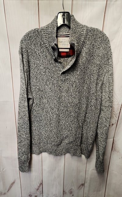 Weatherproof Men's Size XL Black & White Sweater