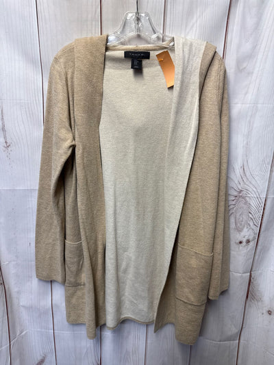 Tahari Women's Size M Beige Cardigan