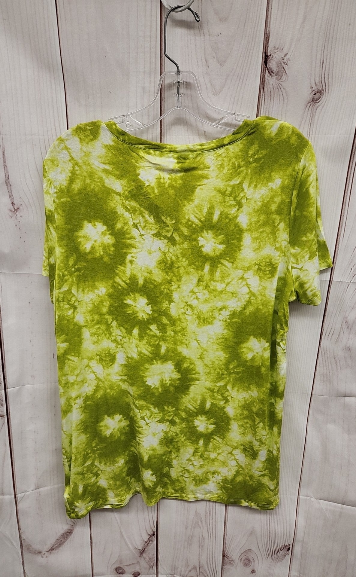 Michael Kors Women's Size XL Green Short Sleeve Top
