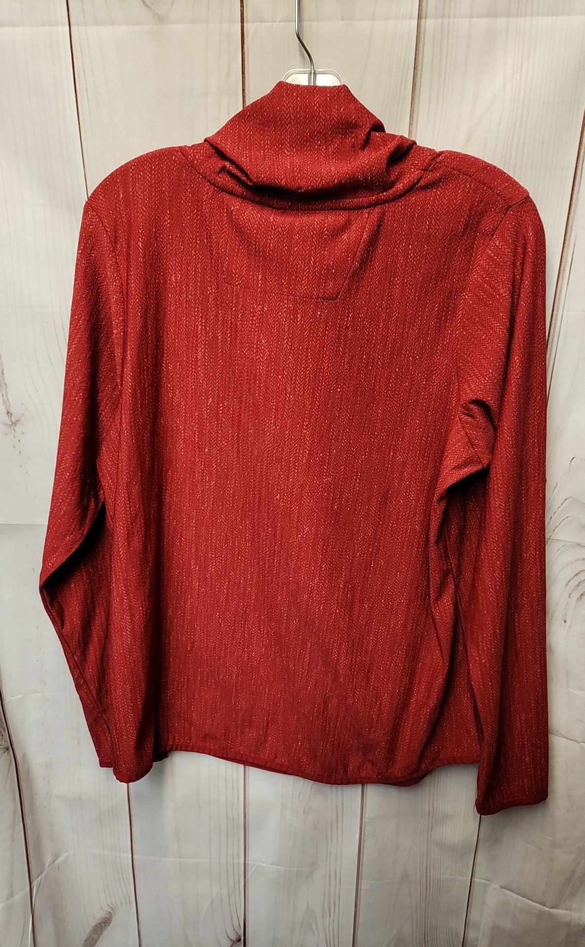 New England Patriots NFL Women's Size XL Red Long Sleeve Top