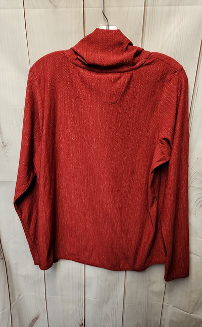 New England Patriots NFL Women's Size XL Red Long Sleeve Top
