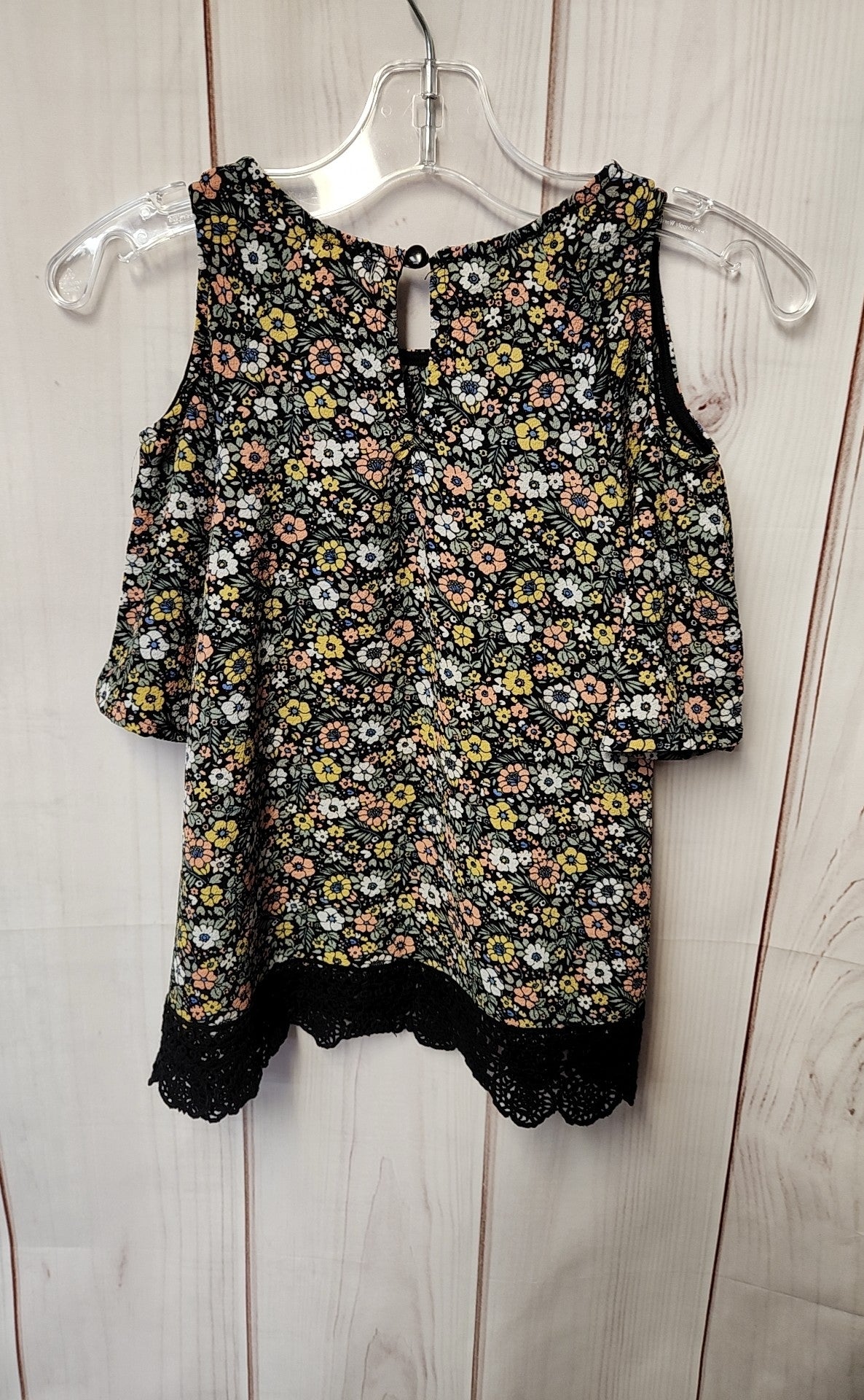 Monteau Girl's Size 7 Black Shirt