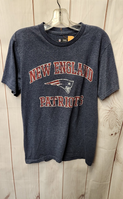 NFL Team Apparel Men's Size S Navy New England Patriots T-Shirt