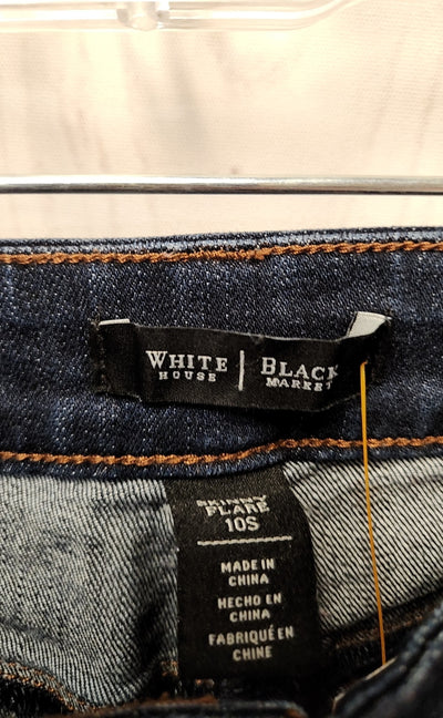 White House Black Market Women's Size 30 (9-10) Blue Jeans Skinny Flare