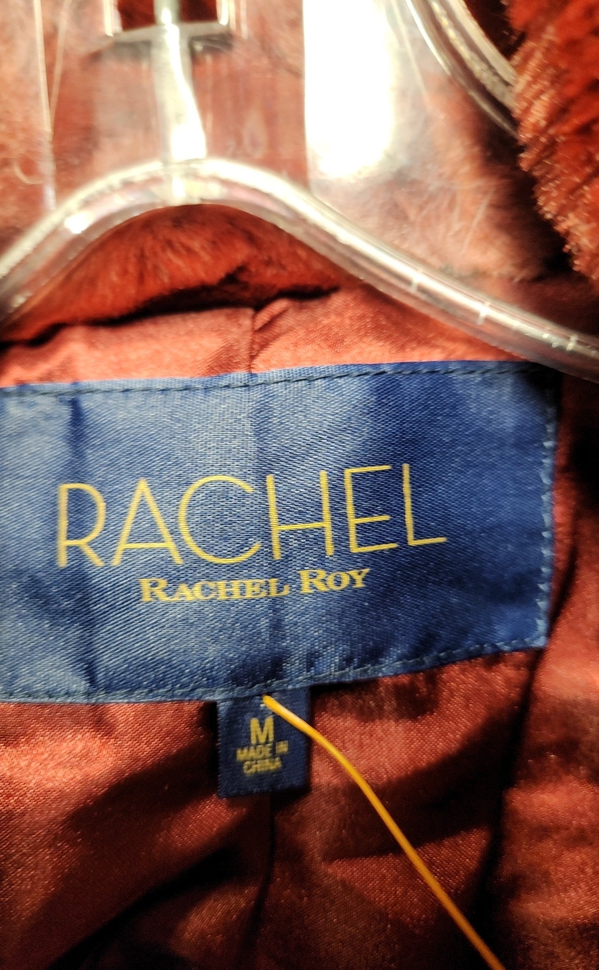 NWT Rachel Women's Size M Red Jacket
