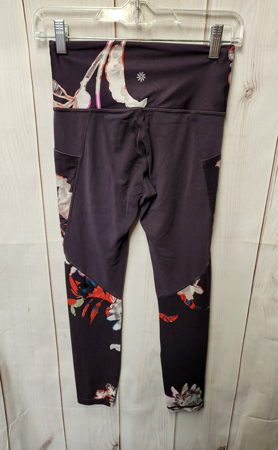 Athleta Women's Size XS Purple Floral Leggings