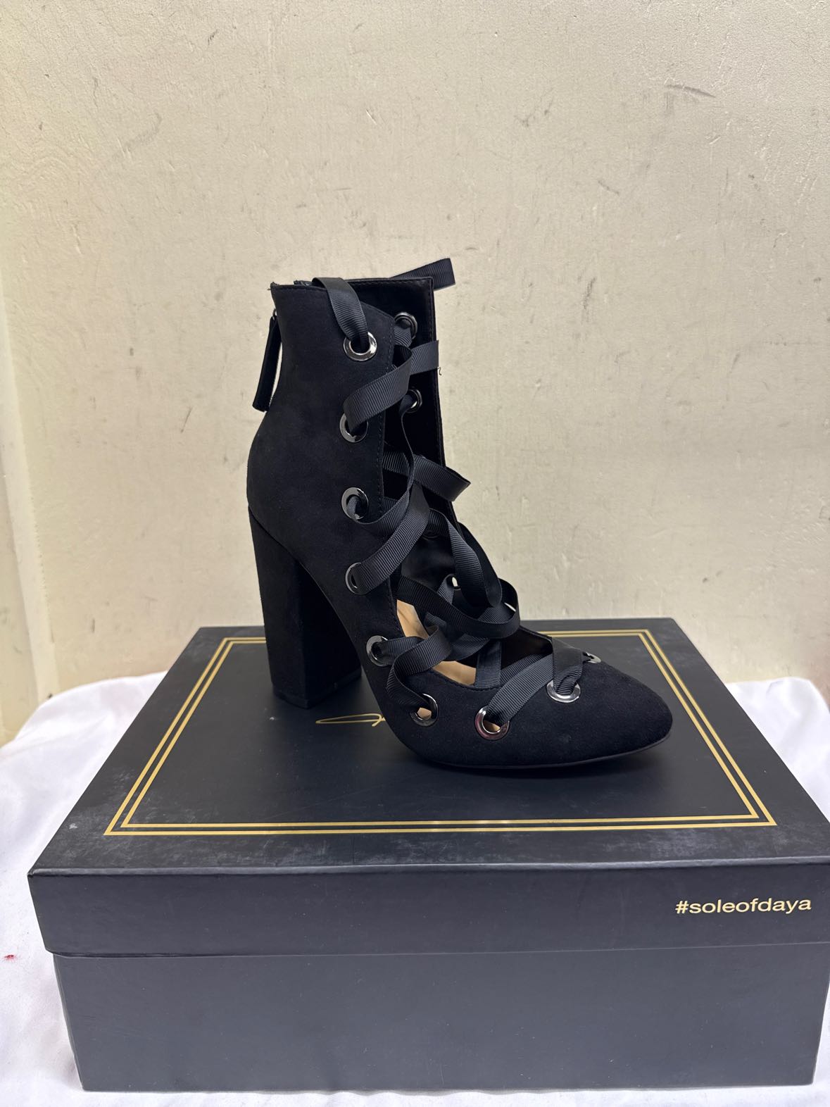 NIB Daya by Zendaya Women's Size 7 Black Pumps Shoes