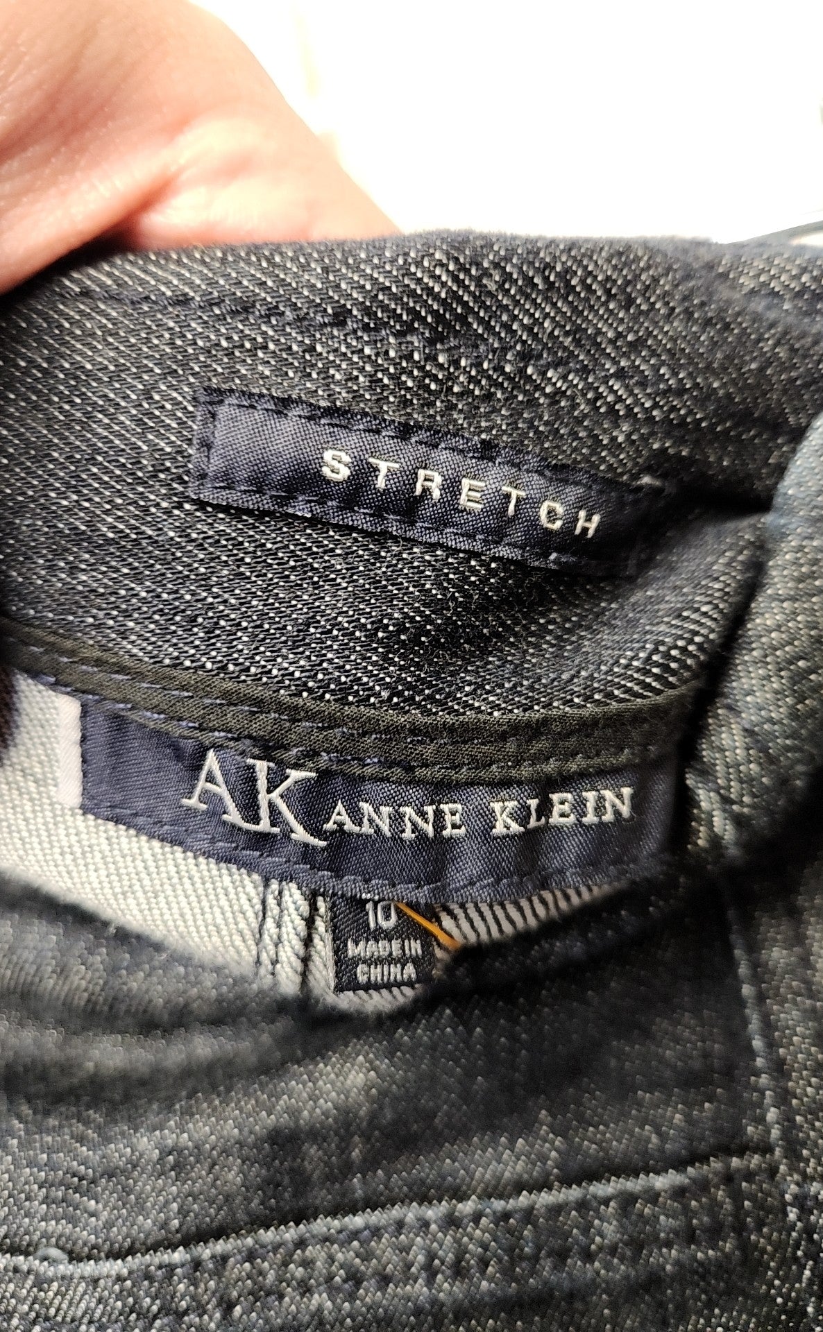 Anne Klein Women's Size 10 Blue Skirt