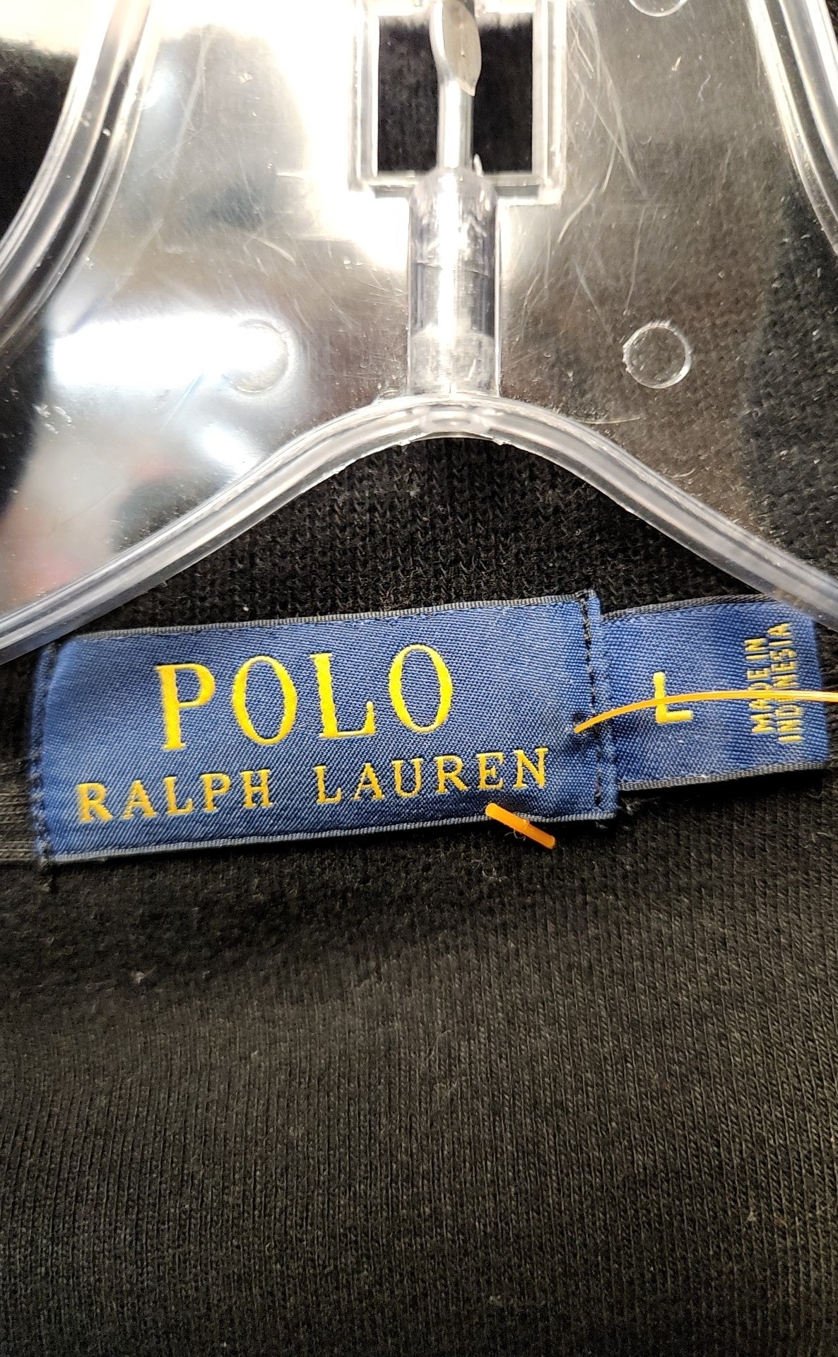 Polo by Ralph Lauren Men's Size L Black Sweatshirt