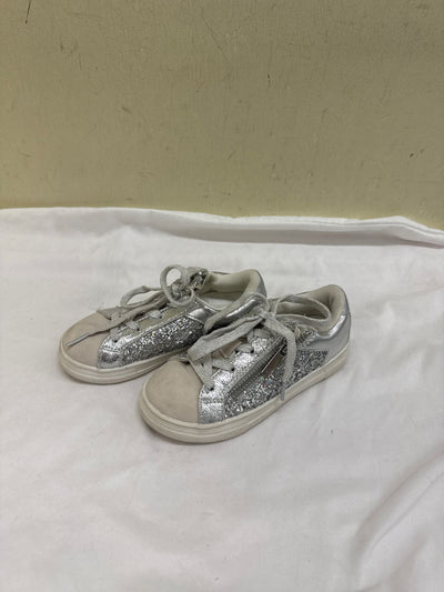 Nina Girl's Size 10 Silver Shoes