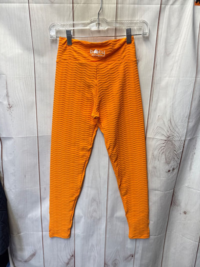Booty by Brabrants Women's Size M Orange Leggings