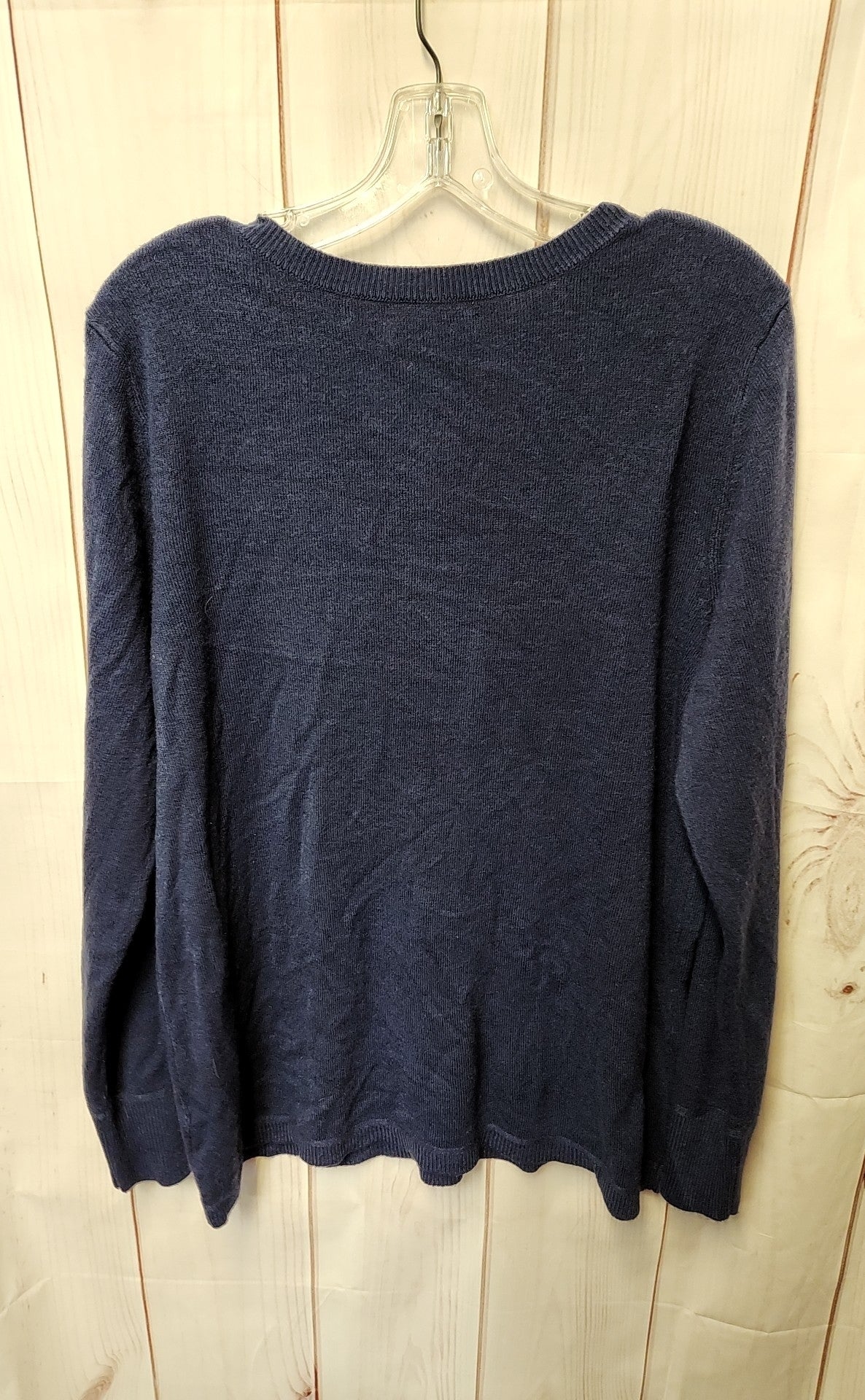 Croft & Barrow Women's Size XL Navy Sweater