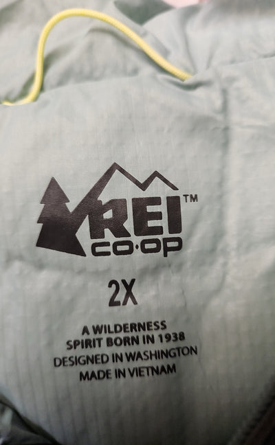 REI Women's Size 2X Green Jacket