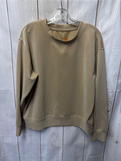 A New Day Women's Size M Tan Sweatshirt