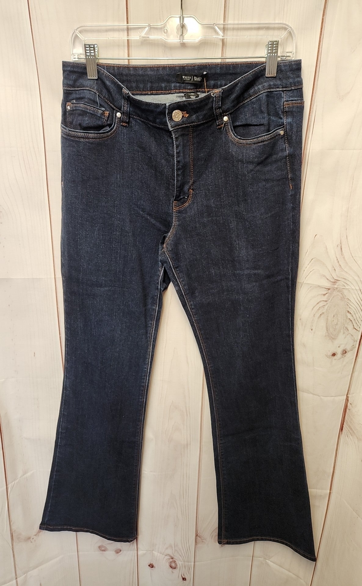 White House Black Market Women's Size 30 (9-10) Blue Jeans Skinny Flare