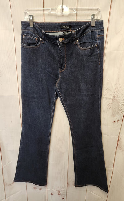 White House Black Market Women's Size 30 (9-10) Blue Jeans Skinny Flare