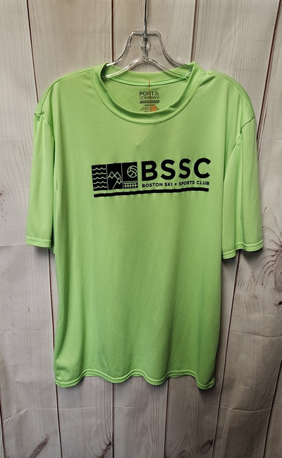 Port & Company Men's Size L Green Shirt