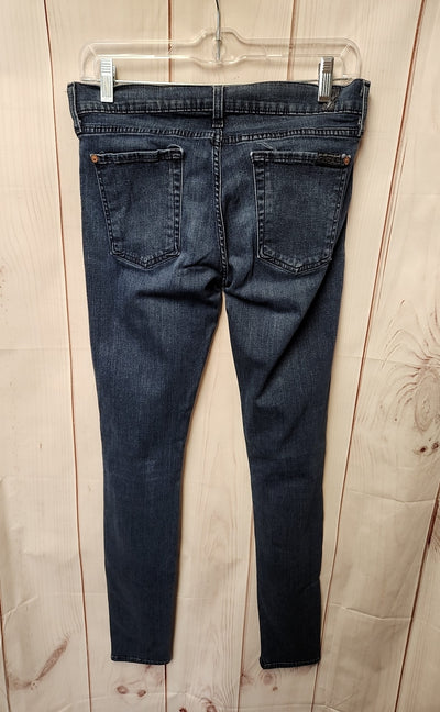 7 For All Mankind Women's Size 28 (5-6) Blue Jeans The Skinny