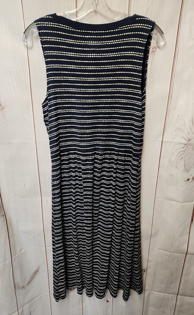 LL Bean Women's Size M Navy Dress