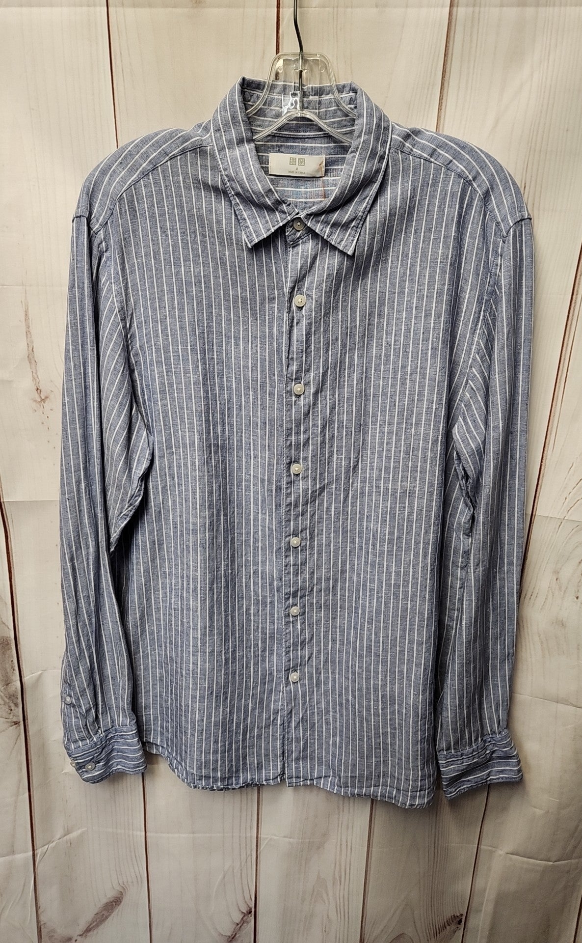 Uniqlo Men's Size M Blue Shirt