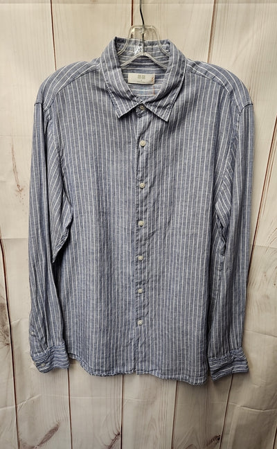 Uniqlo Men's Size M Blue Shirt