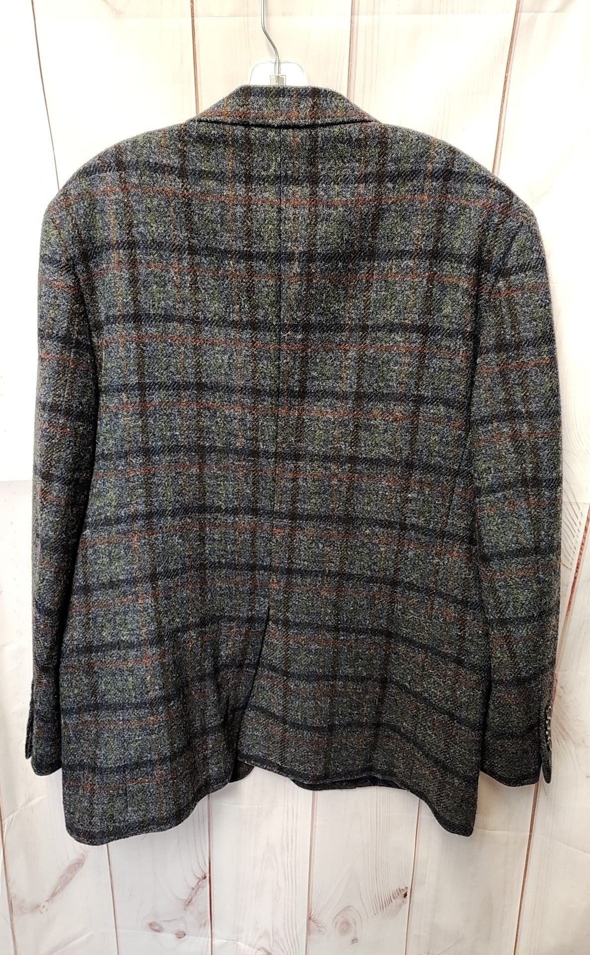 Harris Tweed Men's Size 46 Gray Wool Sport Coat