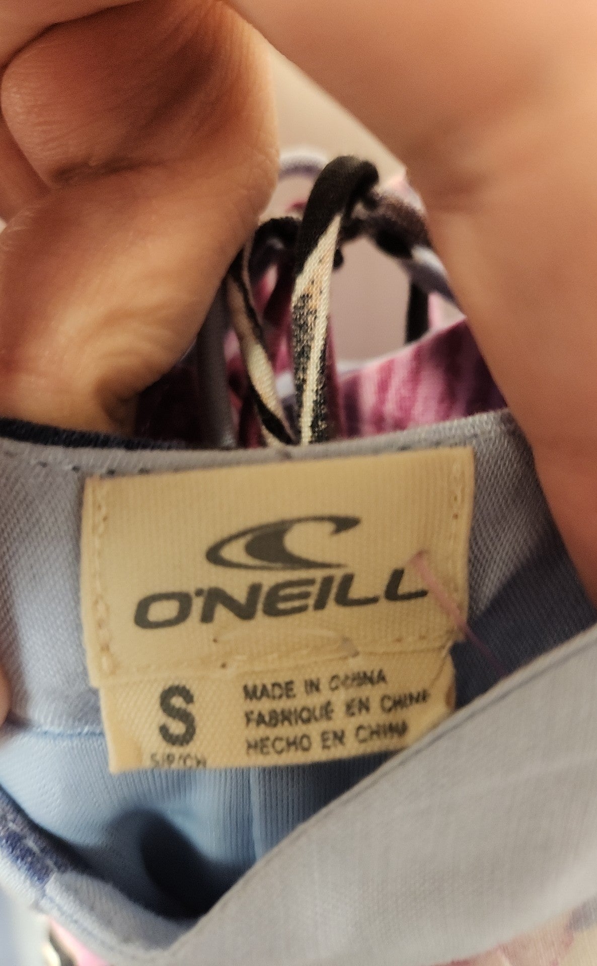 Oneill Women's Size S Blue Floral Dress