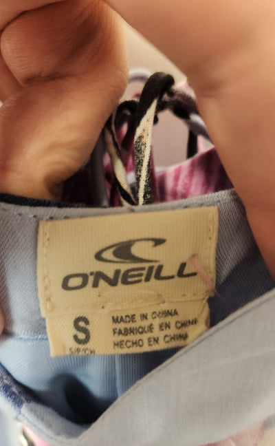Oneill Women's Size S Blue Floral Dress