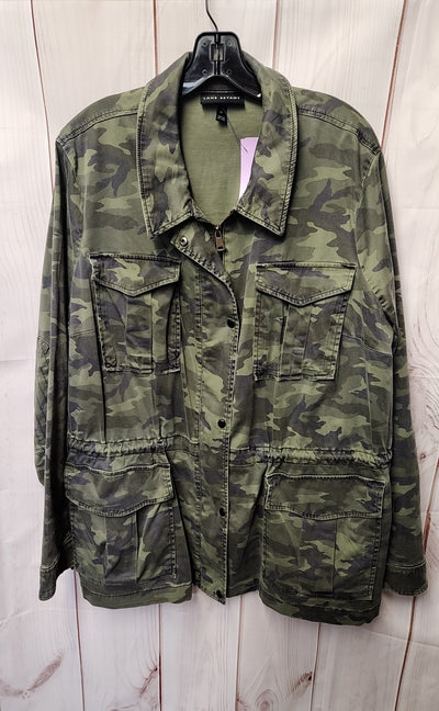 Lane Bryant Women's Size 2X Green Camo Jacket