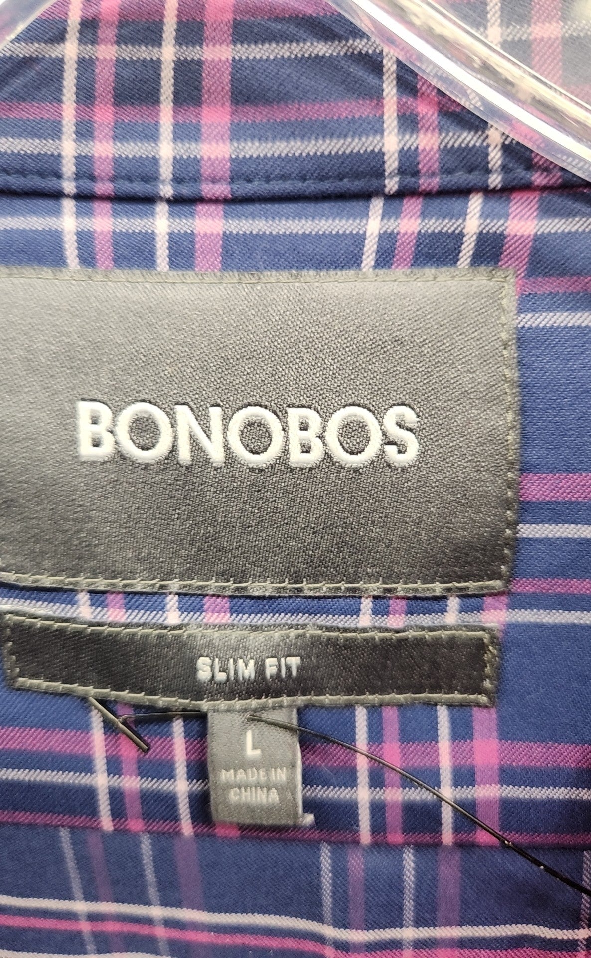 Bonobos Men's Size L Blue Shirt