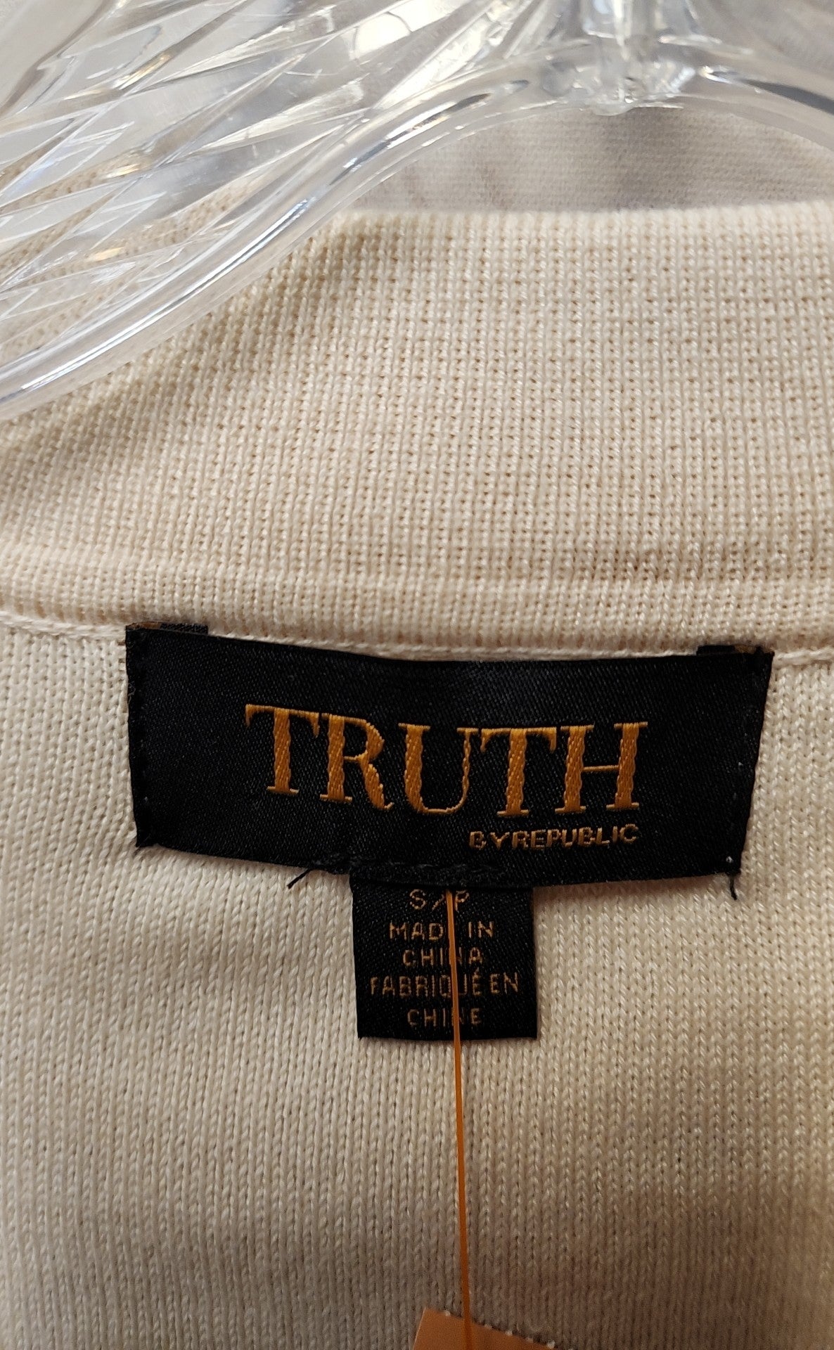 Truth Women's Size S Beige Sweater