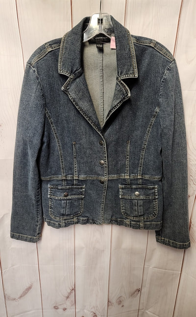 INC Women's Size L Blue Jacket
