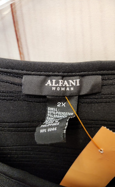 Alfani Women's Size 2X Black Jacket