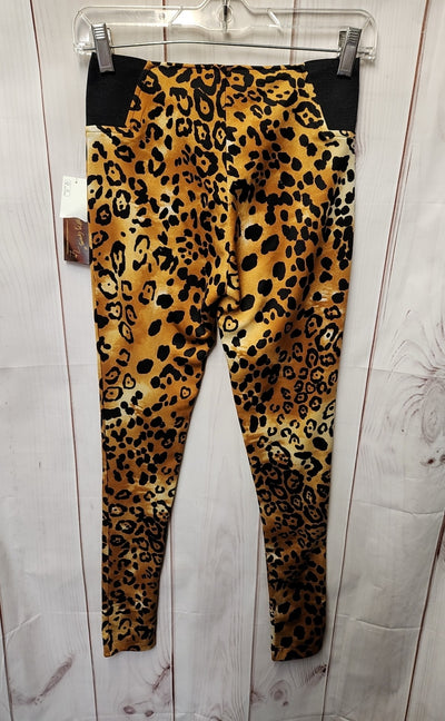 NWT Nicki Minaj Women's Size S Brown Animal Print Leggings Barbz Fit