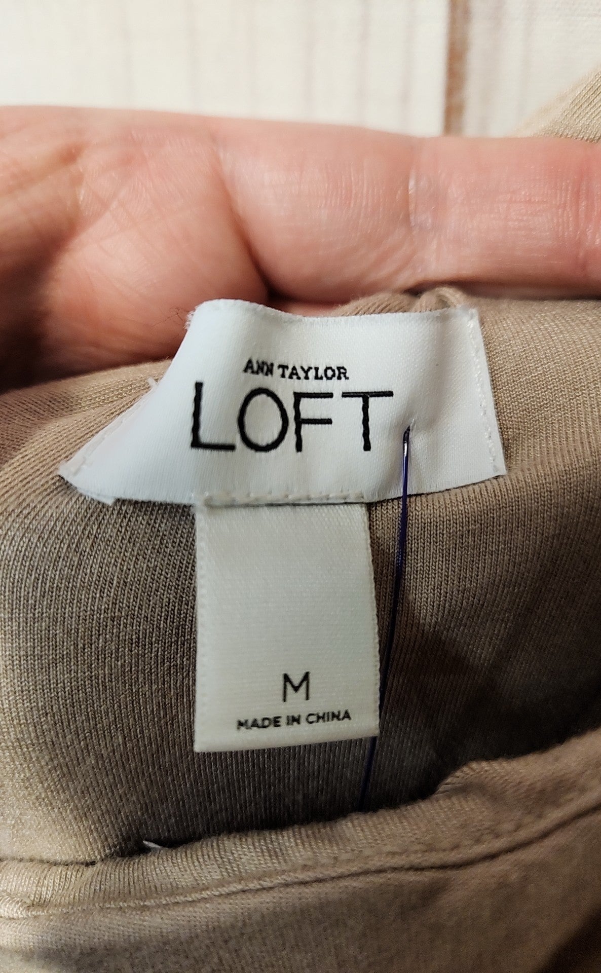 Loft Women's Size M Brown Dress