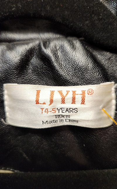 LJYH Boy's Size 4/5 Black Jacket