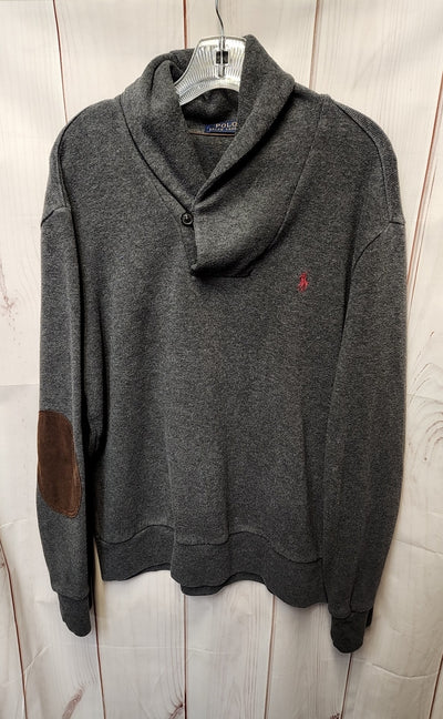 Polo by Ralph Lauren Men's Size L Gray Sweater
