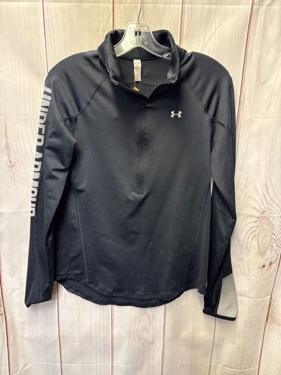 Under Armour Women's Size M Black Long Sleeve Top