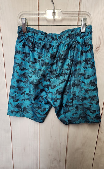 Hurley Boy's Size 7/8 Teal Swim Trunks
