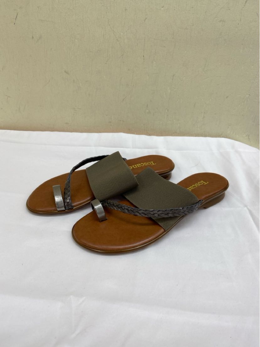 Toscanella Women's Size 6 Gray Sandals